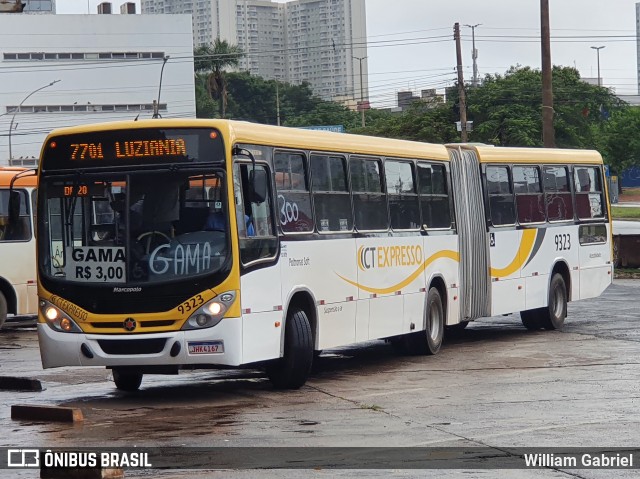 CT Expresso 9323 na cidade de Gama, Distrito Federal, Brasil, por William Gabriel. ID da foto: 8305240.