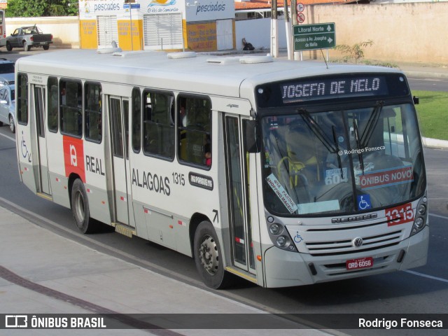 Real Alagoas de Viação 1315 na cidade de Maceió, Alagoas, Brasil, por Rodrigo Fonseca. Número da foto: #8305636.