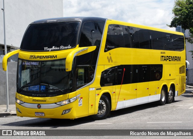 Viação Itapemirim 17025 na cidade de Rio de Janeiro, Rio de Janeiro, Brasil, por Ricardo Novo de Magalhaes. ID da foto: 8305863.