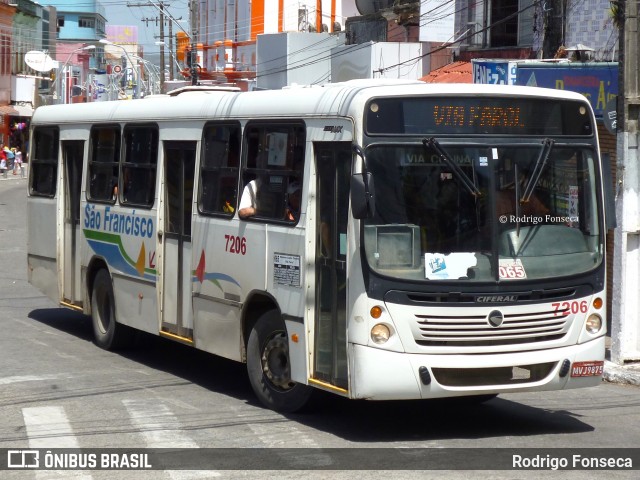 Empresa São Francisco 7206 na cidade de Maceió, Alagoas, Brasil, por Rodrigo Fonseca. ID da foto: 8305626.