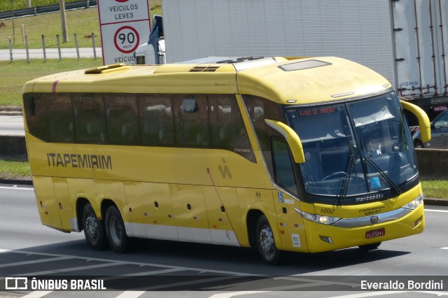Viação Itapemirim 60067 na cidade de São José dos Campos, São Paulo, Brasil, por Everaldo Bordini. Número da foto: #8304813.