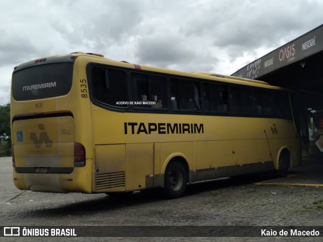 Viação Itapemirim 8535 na cidade de Campos dos Goytacazes, Rio de Janeiro, Brasil, por Kaio de Macedo. ID da foto: 8306325.