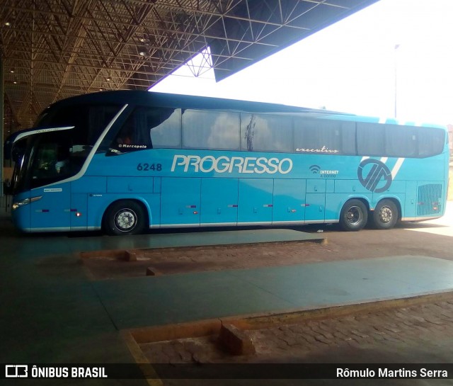 Auto Viação Progresso 6248 na cidade de São Luís, Maranhão, Brasil, por Rômulo Martins Serra. ID da foto: 8304164.