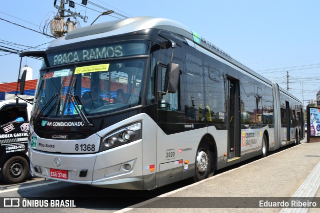 TRANSPPASS - Transporte de Passageiros 8 1368 na cidade de São Paulo, São Paulo, Brasil, por Eduardo Ribeiro. ID da foto: 8305514.