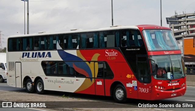 Pluma Conforto e Turismo 7003 na cidade de São Paulo, São Paulo, Brasil, por Cristiano Soares da Silva. ID da foto: 8306514.