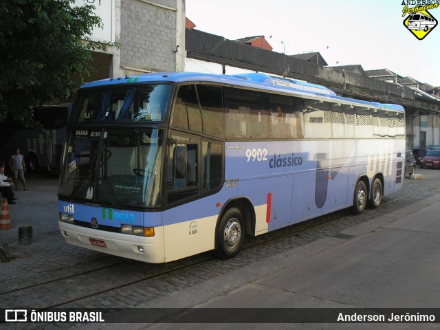 UTIL - União Transporte Interestadual de Luxo 9902 na cidade de Rio de Janeiro, Rio de Janeiro, Brasil, por Anderson Jerônimo. ID da foto: 8304448.