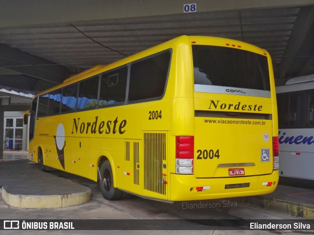 Viação Nordeste 2004 na cidade de Natal, Rio Grande do Norte, Brasil, por Elianderson Silva. Número da foto: #8306126.