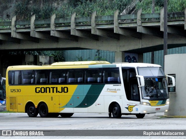 Empresa Gontijo de Transportes 12530 na cidade de Santos, São Paulo, Brasil, por Raphael Malacarne. ID da foto: 8306764.