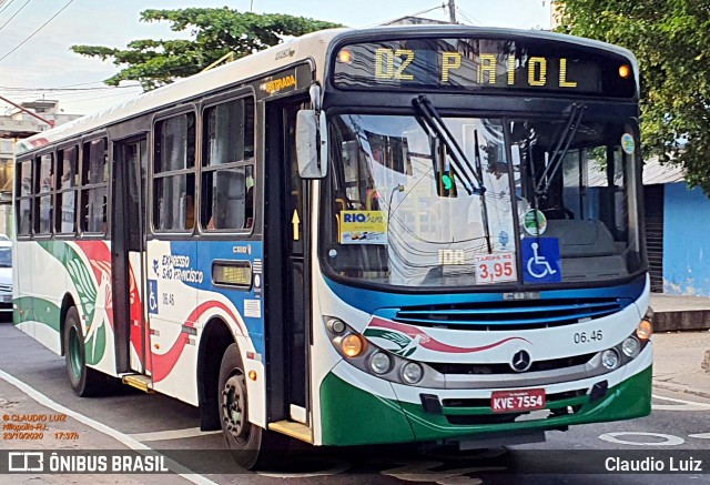 Expresso São Francisco 06.46 na cidade de Nilópolis, Rio de Janeiro, Brasil, por Claudio Luiz. Número da foto: #8307216.