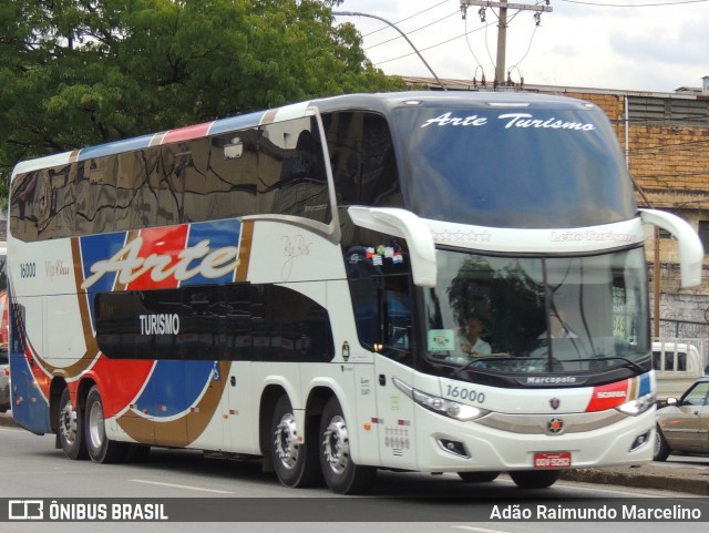 Arte Transportes e Turismo 16000 na cidade de Belo Horizonte, Minas Gerais, Brasil, por Adão Raimundo Marcelino. Número da foto: #8308583.