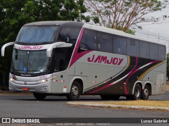 Viação Jam Joy 7711 na cidade de Teresina, Piauí, Brasil, por Lucas Gabriel. Número da foto: #8307416.