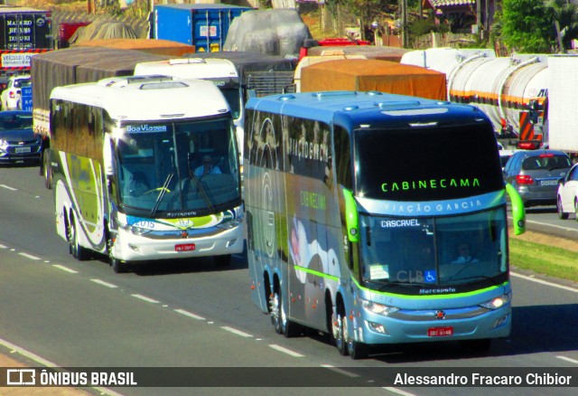 Viação Garcia 8814 na cidade de Campo Largo, Paraná, Brasil, por Alessandro Fracaro Chibior. Número da foto: #8307134.