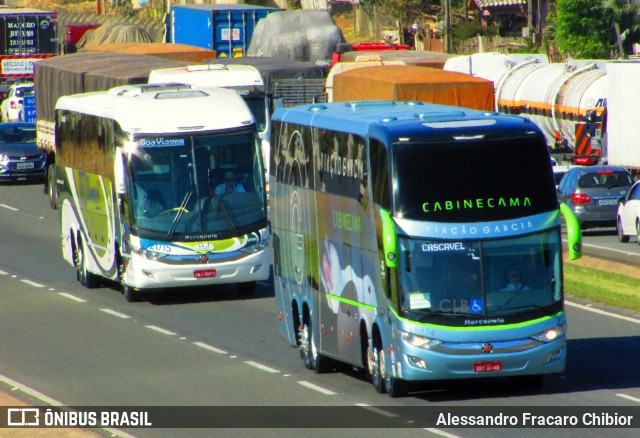 Viação Garcia 8814 na cidade de Campo Largo, Paraná, Brasil, por Alessandro Fracaro Chibior. ID da foto: 8307134.