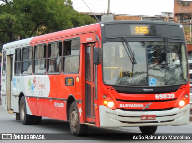 Viação Santa Edwiges 69839 na cidade de Belo Horizonte, Minas Gerais, Brasil, por Adão Raimundo Marcelino. Número da foto: #8308708.