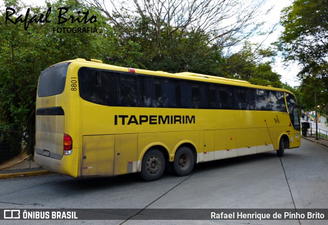 Viação Itapemirim 8801 na cidade de São Paulo, São Paulo, Brasil, por Rafael Henrique de Pinho Brito. ID da foto: 8308819.