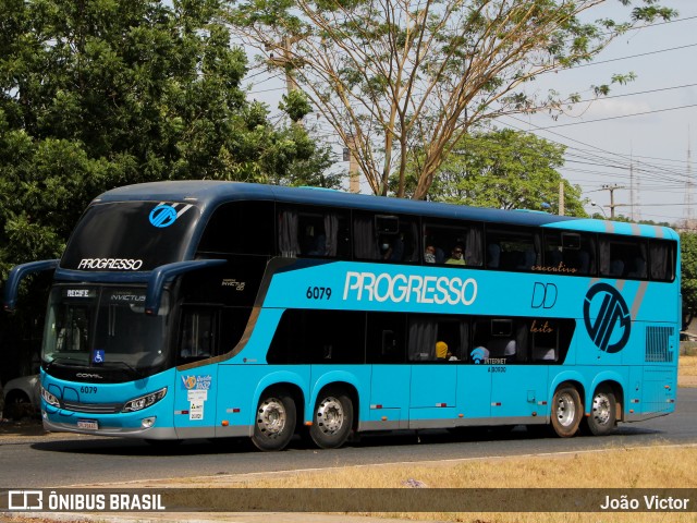 Auto Viação Progresso 6079 na cidade de Teresina, Piauí, Brasil, por João Victor. Número da foto: #8308424.