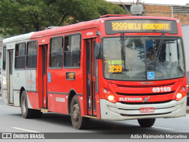 Viação Santa Edwiges 69169 na cidade de Belo Horizonte, Minas Gerais, Brasil, por Adão Raimundo Marcelino. Número da foto: #8308751.