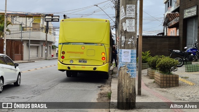 Ônibus Particulares 3658 na cidade de Belo Horizonte, Minas Gerais, Brasil, por Ailton Alves. ID da foto: 8308832.