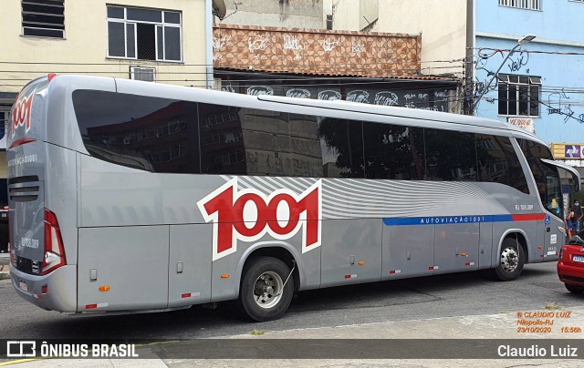 Auto Viação 1001 RJ 108.089 na cidade de Nilópolis, Rio de Janeiro, Brasil, por Claudio Luiz. Número da foto: #8307147.