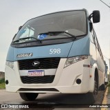 Viação Nossa Senhora Conquistadora 598 na cidade de Pelotas, Rio Grande do Sul, Brasil, por André Machado. Número da foto: #:id.
