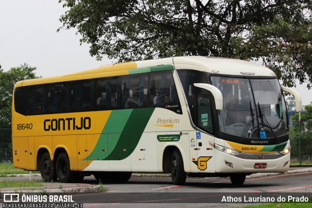 Empresa Gontijo de Transportes 18640 na cidade de Vitória, Espírito Santo, Brasil, por Athos Lauriano do Prado. ID da foto: 8310980.