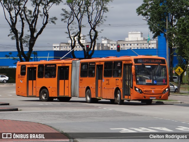 Auto Viação Redentor HI607 na cidade de Curitiba, Paraná, Brasil, por Cleiton Rodrigues. ID da foto: 8310879.