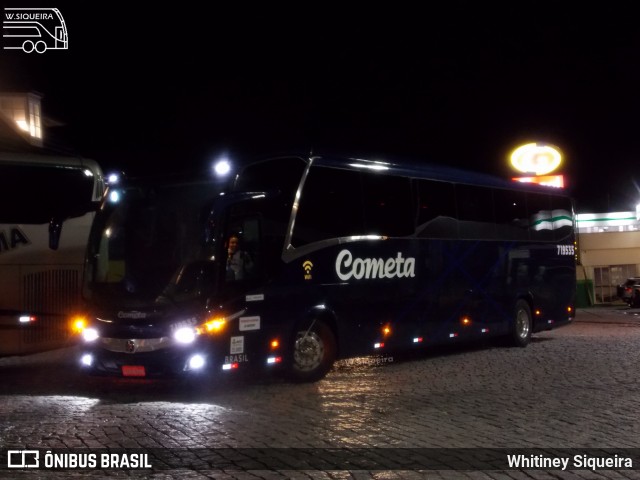 Viação Cometa 719535 na cidade de Queluz, São Paulo, Brasil, por Whitiney Siqueira. ID da foto: 8311079.