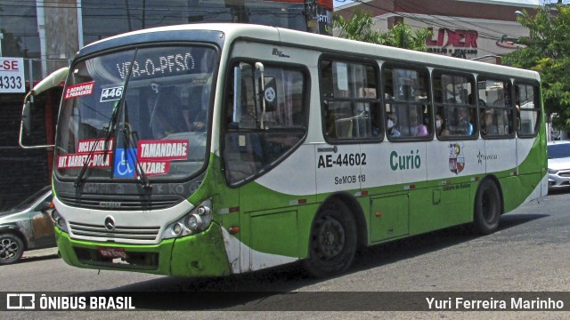 Transurb AE-44602 na cidade de Belém, Pará, Brasil, por Yuri Ferreira Marinho. ID da foto: 8310040.