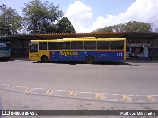 Auto Viação Reginas RJ 110.171 na cidade de Magé, Rio de Janeiro, Brasil, por Matheus Mikaimitis . Número da foto: #8309220.