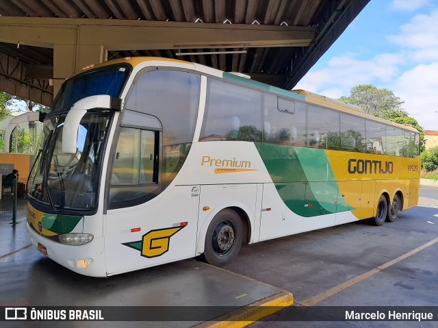 Empresa Gontijo de Transportes 14525 na cidade de Ribeirão Preto, São Paulo, Brasil, por Marcelo Henrique. ID da foto: 8312029.