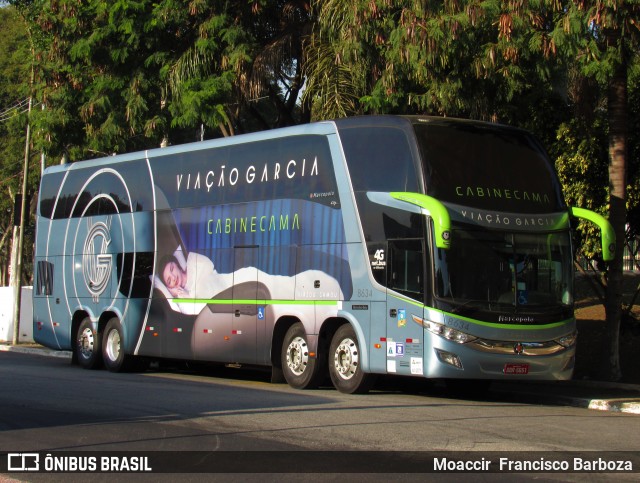 Viação Garcia 8634 na cidade de São Paulo, São Paulo, Brasil, por Moaccir  Francisco Barboza. Número da foto: #8312067.
