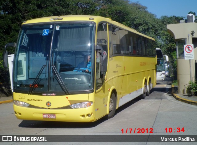 Viação Itapemirim 5515 na cidade de São Paulo, São Paulo, Brasil, por Marcus Padilha. Número da foto: #8310013.