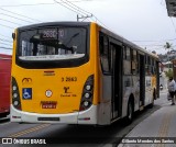 Viação Metrópole Paulista - Zona Leste 3 2863 na cidade de São Paulo, São Paulo, Brasil, por Gilberto Mendes dos Santos. Número da foto: #:id.