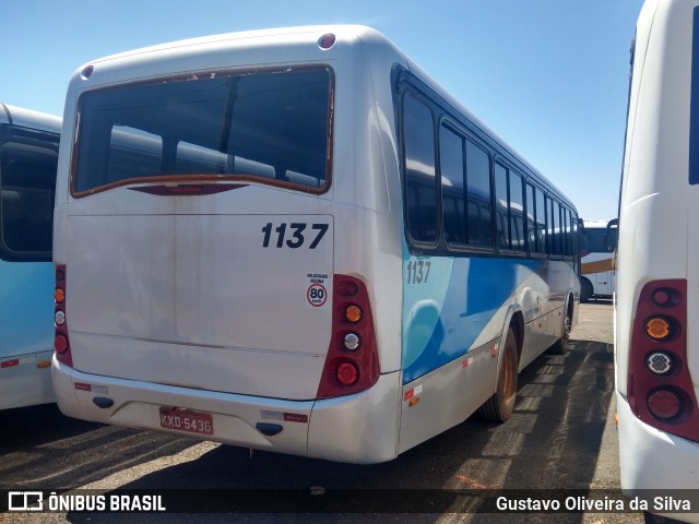 CAF Transportes 1137 na cidade de Araguari, Minas Gerais, Brasil, por Gustavo Oliveira da Silva. Número da foto: #8314590.