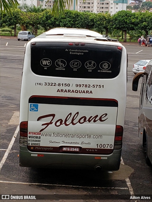 Follone Transporte Executivo 10070 na cidade de Olímpia, São Paulo, Brasil, por Ailton Alves. Número da foto: #8313651.