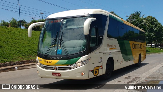 Empresa Gontijo de Transportes 7040 na cidade de Salvador, Bahia, Brasil, por Guilherme Carvalho. ID da foto: 8315101.