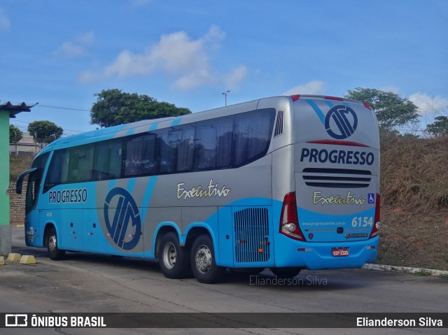 Auto Viação Progresso 6154 na cidade de Natal, Rio Grande do Norte, Brasil, por Elianderson Silva. Número da foto: #8317003.