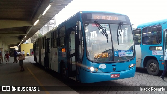 Serramar Transporte Coletivo 14237 na cidade de Cariacica, Espírito Santo, Brasil, por Isack Rosario. ID da foto: 8315452.