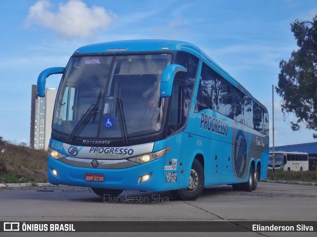 Auto Viação Progresso 6154 na cidade de Natal, Rio Grande do Norte, Brasil, por Elianderson Silva. Número da foto: #8317000.