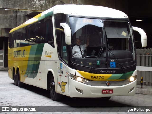 Empresa Gontijo de Transportes 19070 na cidade de Belo Horizonte, Minas Gerais, Brasil, por Igor Policarpo. Número da foto: #8318484.