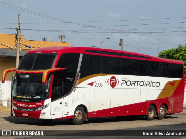 Auto Viação Porto Rico 2005 na cidade de Teresina, Piauí, Brasil, por Ruan Silva Andrade. ID da foto: 8315301.