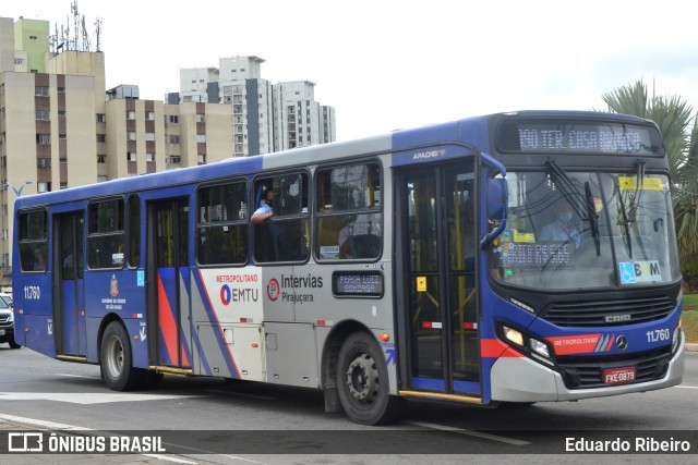 Viação Pirajuçara 11.760 na cidade de São Paulo, São Paulo, Brasil, por Eduardo Ribeiro. Número da foto: #8315563.