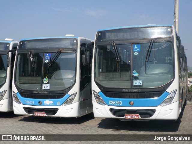 Auto Viação Jabour D86390 na cidade de Rio de Janeiro, Rio de Janeiro, Brasil, por Jorge Gonçalves. Número da foto: #8317128.