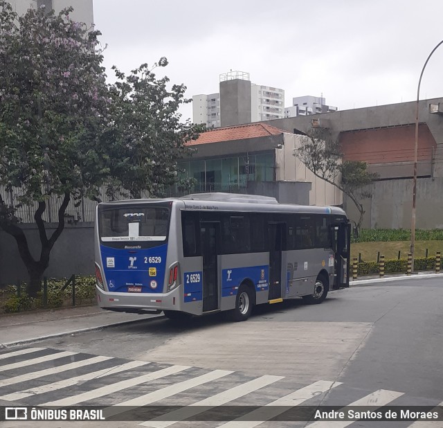 Transcooper > Norte Buss 2 6529 na cidade de São Paulo, São Paulo, Brasil, por Andre Santos de Moraes. ID da foto: 8316941.