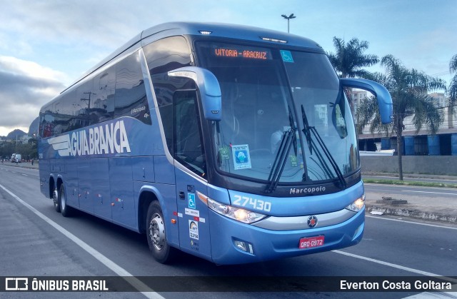 Viação Águia Branca 27430 na cidade de Cariacica, Espírito Santo, Brasil, por Everton Costa Goltara. ID da foto: 8316031.