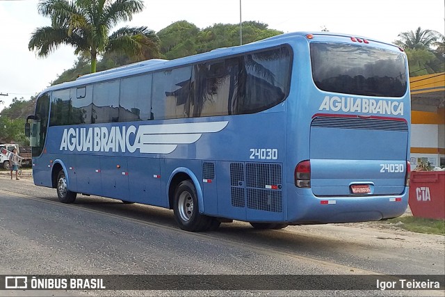 Viação Águia Branca 24030 na cidade de Ilhéus, Bahia, Brasil, por Igor Teixeira. ID da foto: 8317276.