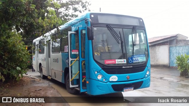 Serramar Transporte Coletivo 14243 na cidade de Serra, Espírito Santo, Brasil, por Isack Rosario. ID da foto: 8315457.