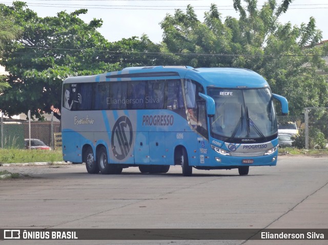 Auto Viação Progresso 6096 na cidade de Natal, Rio Grande do Norte, Brasil, por Elianderson Silva. Número da foto: #8315205.