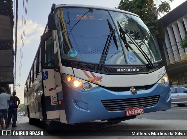 Solazer Transportes e Turismo 3022 na cidade de Volta Redonda, Rio de Janeiro, Brasil, por Matheus Martins da Silva. Número da foto: #8319108.