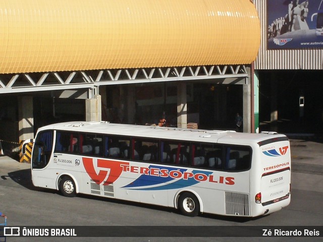 Viação Teresópolis RJ 203.006 na cidade de Rio de Janeiro, Rio de Janeiro, Brasil, por Zé Ricardo Reis. Número da foto: #8319969.